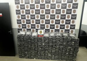 Polícia apreende 440 quilos de cocaína em Guararema