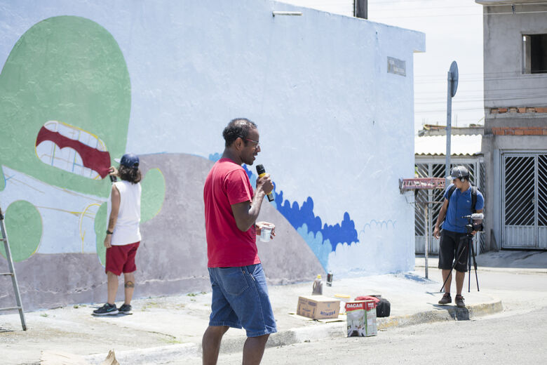 Grafite, poesia e plantio de árvores dão vida nova ao Miguel Badra