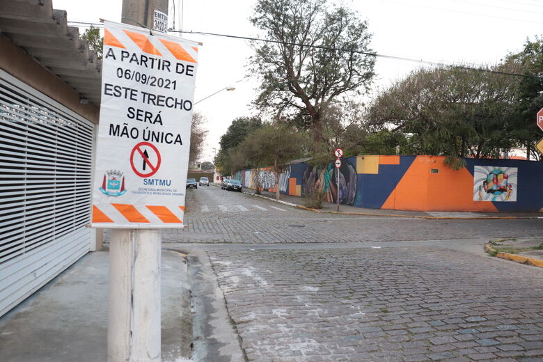 Alameda do Jardim Imperador terá mudança de mão de direção