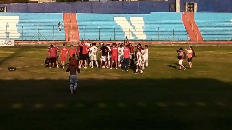 Jogadores comemoraram vitória e o acesso do Usac à Série A3