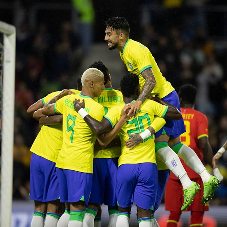 Brasil venceu Gana com facilidade na tarde desta sexta-feira (23)