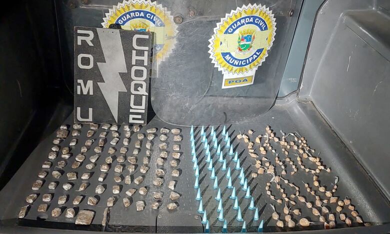 GCM realiza apreensão de entorpecentes