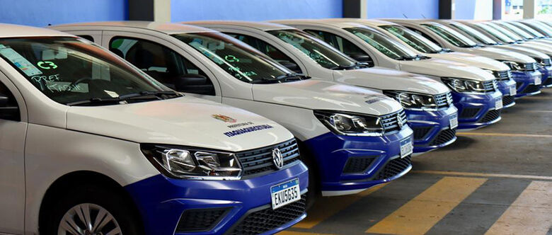Secretaria de Administração apresentou os 65 novos veículos