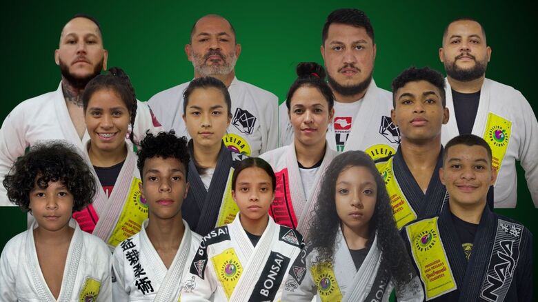 Atletas de Suzano competem no Campeonato Brasileiro de Jiu-jitsu