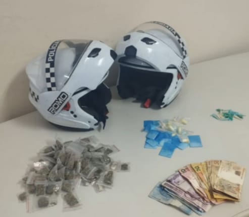 GCM de Poá prende dois indivíduos por tráfico de drogas no Jardim Itamarati