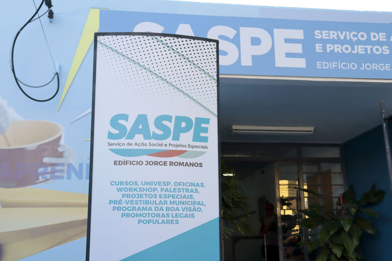 Saspe tem dois novos cursos em parceria com Sebrae, Senac e Senai