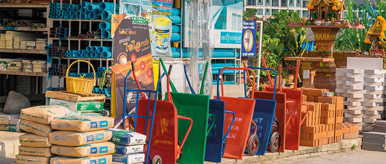 Cresce a procura por material de construção e tintas em Suzano