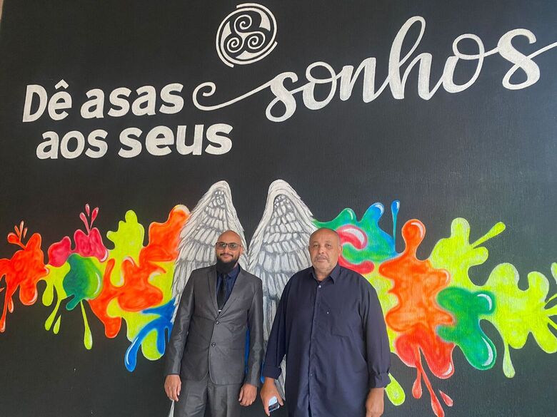 José Carlos e Joel, pai e filho, estudantes de Direito se reaproximaram graças a vida acadêmica