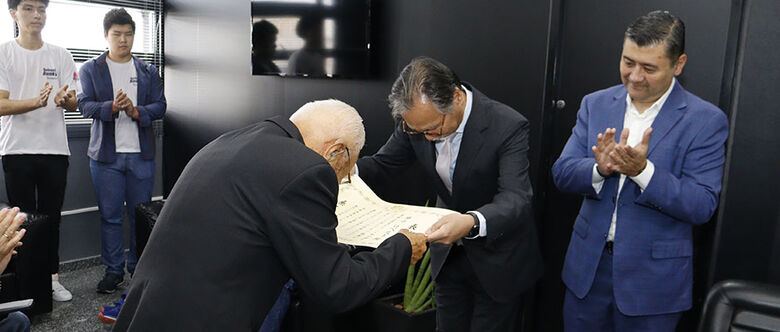Suzano recebe visita de despedida do cônsul-geral do Japão