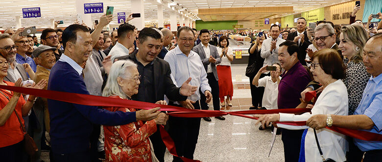 Inauguração da nova unidade do Shibata reúne prefeito e autoridades