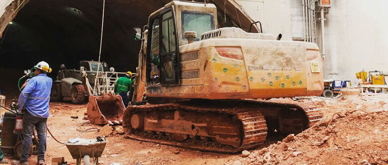 Metrô finaliza a escavação da Estação Penha da Linha 2-Verde, que vai beneficiar as linhas 11 e 12