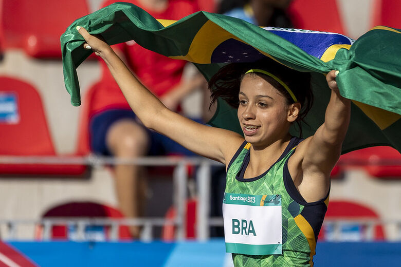 Foi a maior pontuação do Brasil na história, com 343 medalhas