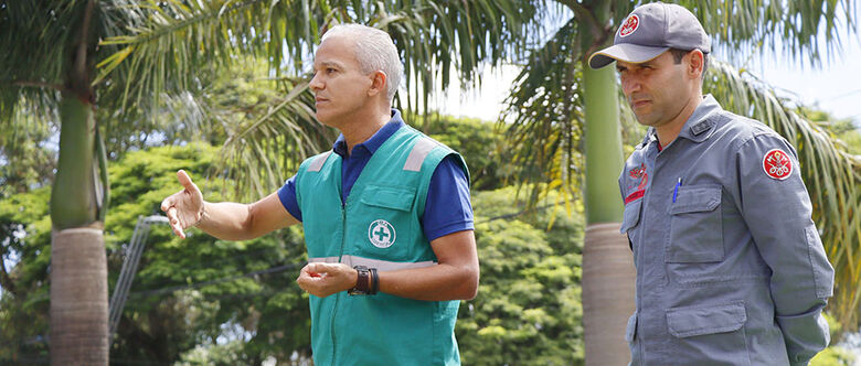 Cipa realizou simulado de evacuação durante incêndio no Centrus