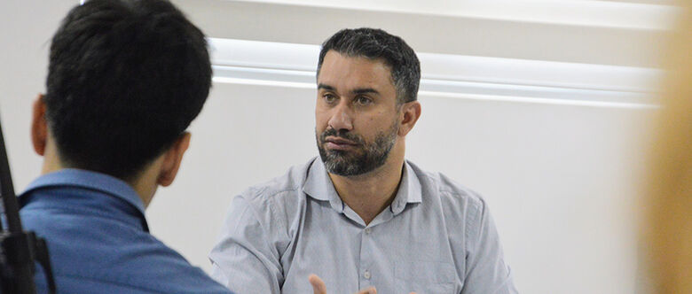 Caio Cunha concedeu entrevista coletiva para falar das ações e projetos