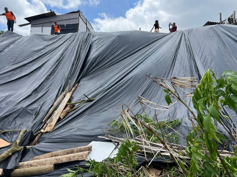 Desabamento deixou feridos em Ferraz