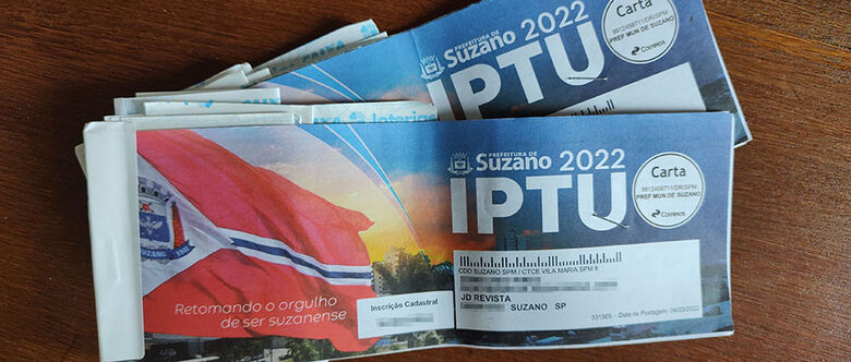 Carnês começaram a ser entregues neste mês de janeiro em parte das cidades da região 