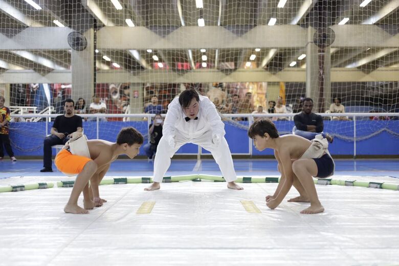 Campeonato de sumô será realziado neste domingo, em Suzano