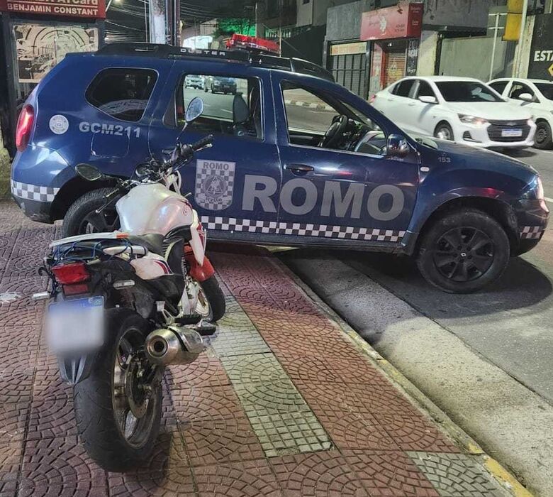 Moto recuperada pela GCM de Suzano