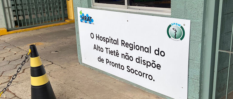 Alta procura leva hospital a afixar placa: 'Não dispõe de Pronto-Socorro'