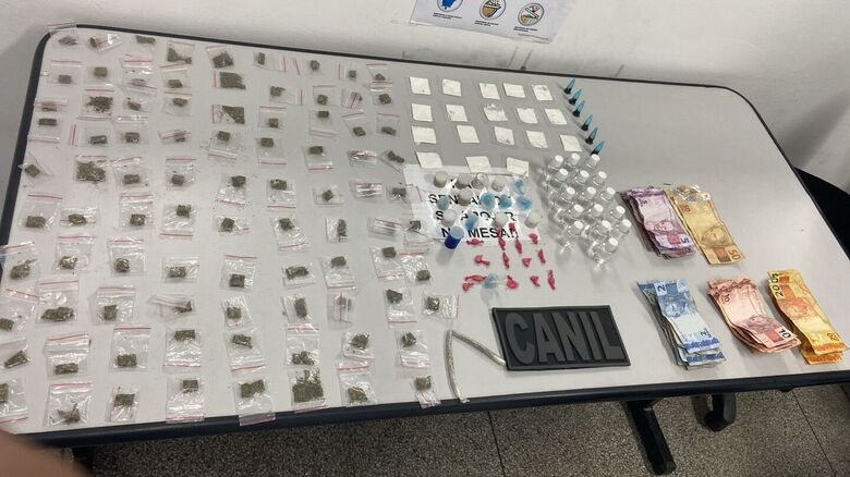 GCM de Suzano apreendeu 343 proções de drogas durante patrulhamentos