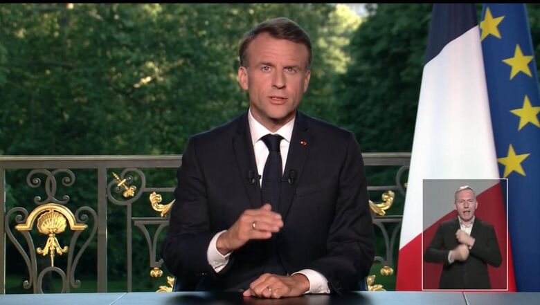 Macron dissolve parlamento e convoca eleição legislativa na França