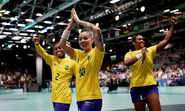 Handebol: Brasil estreia em Paris com vitória impecável contra Espanha