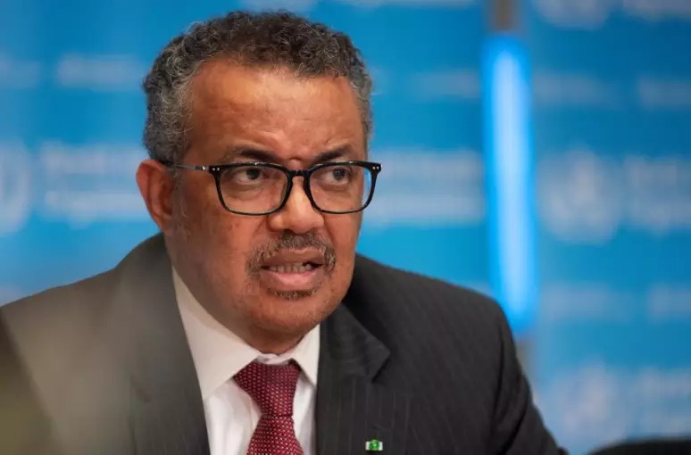 Diretor da OMS, Tedros Adhanom Ghebreyesus 