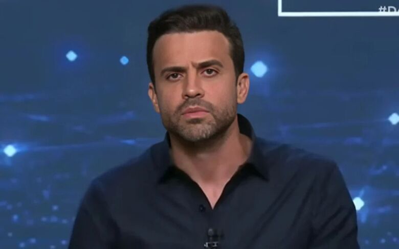 Pablo Marçsal durante debate na Band