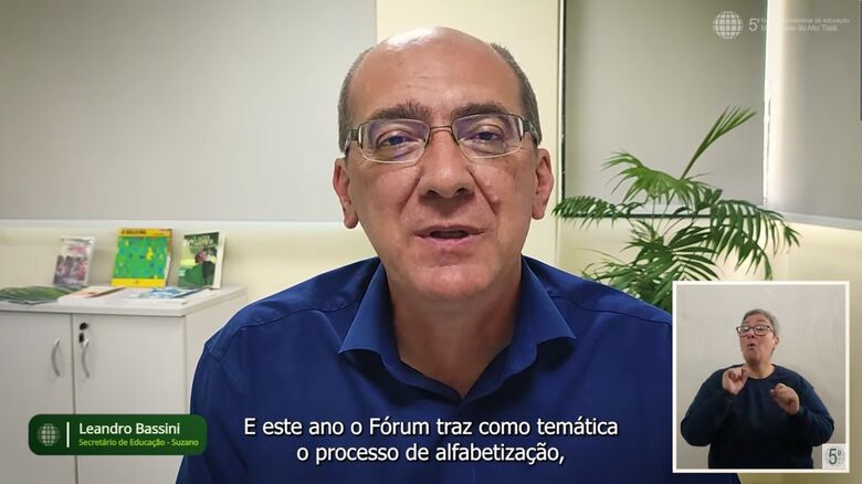 Secretário de Educação de Suzano, Leandro Bassini