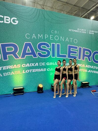 Suzanenses estão na Bahia para a disputa Campeonato Brasileiro de Ginástica Rítmica 