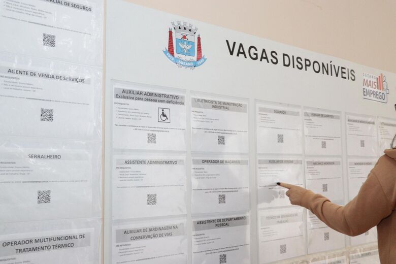 'Suzano Mais Emprego' divulga 158 vagas para quem atua no comércio