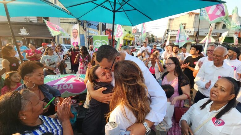 Prefeito eleito esteve na Tenda da Mudança nesta segunda-feira