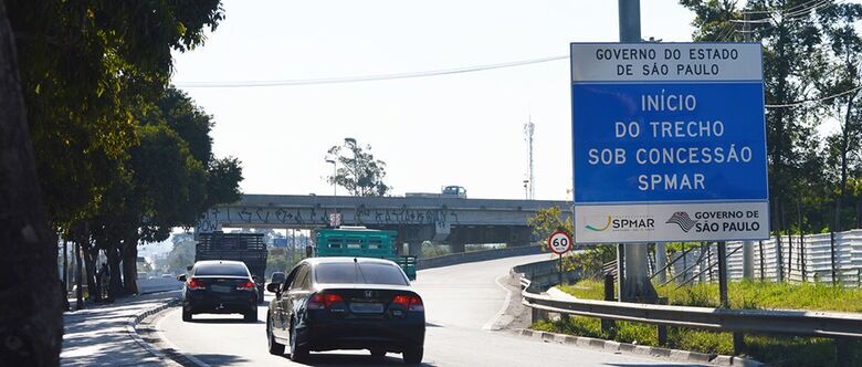 Alça do Rodoanel, em Suzano 