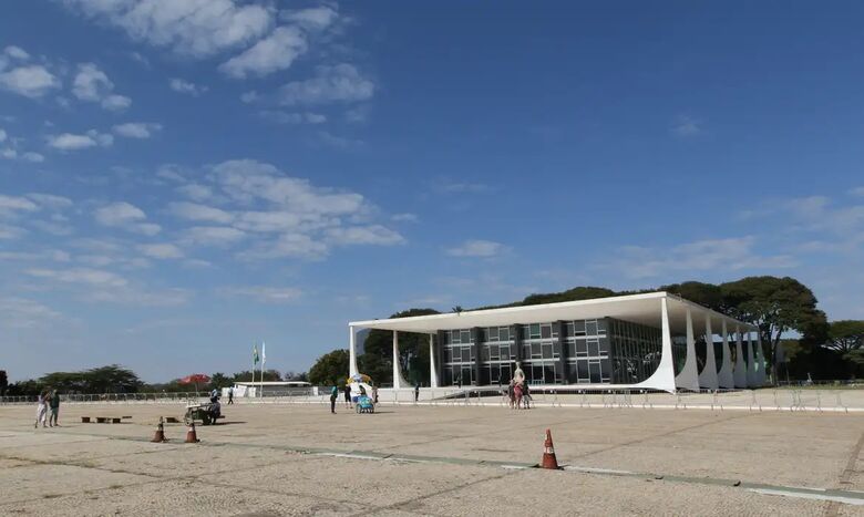 Praça dos Três Poderes, em Brasília