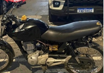 Polícia prende homem por receptação de moto roubada em Mogi