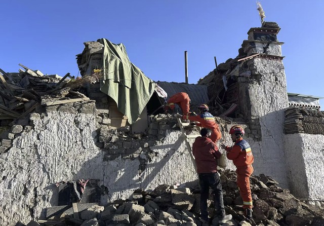 Terremoto atinge o Tibete e deixa pelo menos 95 mortos