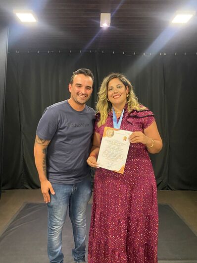 Leliane Freires venceu a Comenda de Honra ao Mérito Erna Bisewski