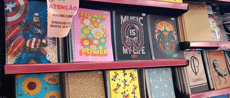 Papelarias registram aumento nas vendas