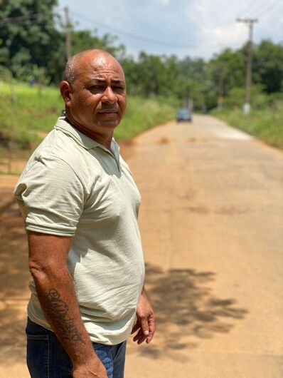 Baiano da Saúde solicita melhorias para a estrada Fazenda Viaduto