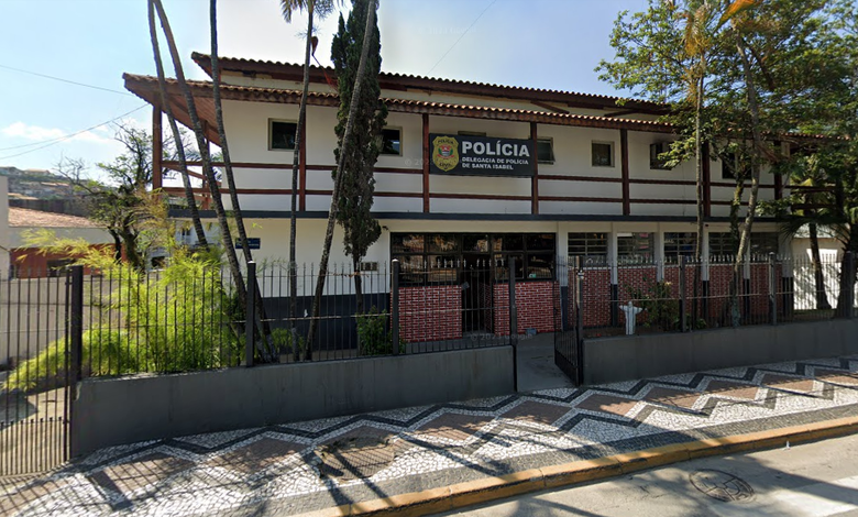Foragido foi levado para a Delegacia de Santa Isabel