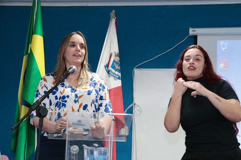 A dirigente do Serviço de Ação Social e Projetos Especiais (Saspe), a primeira-dama Déborah Raffoul Ishi anunciou abertura das vagas