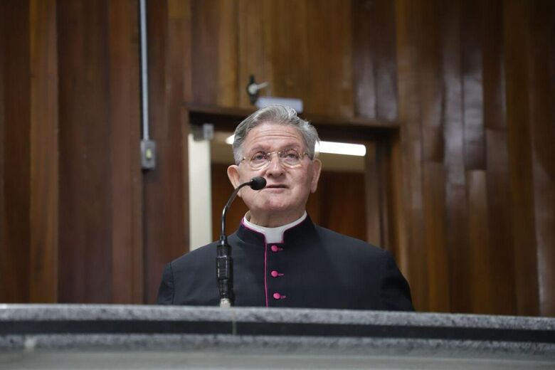 Homenageado usou a tribuna para relembrar momentos marcantes de sua trajetória