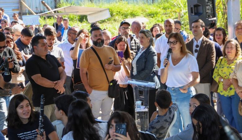 Mara Bertaiolli dá início à obra do Cempre de Taiaçupeba neste sábado