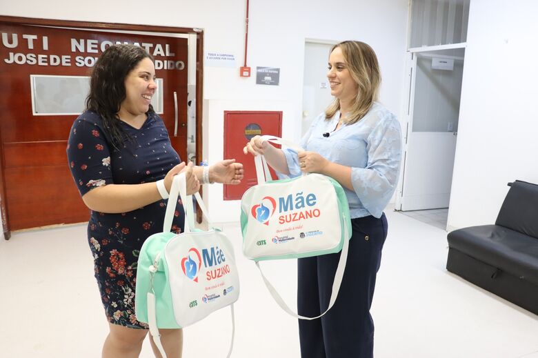 Suzano completa 1º mês de entregas do kit maternidade com 98 mães