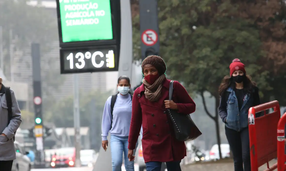 Sábado deve ser frio na região; no domingo, temperaturas sobem