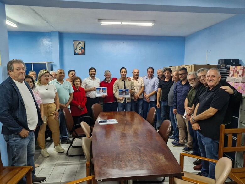 Os parlamentares foram recebidos pelo provedor da Santa Casa