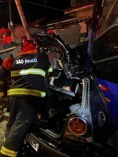 Acidente ocorreu na área central de Suzano. Duas passageiras morreram