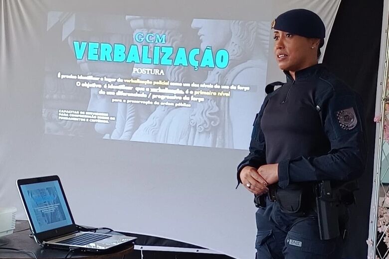 Agente da GCM realiza capacitação em Rio Grande da Serra sobre técnicas operacionais