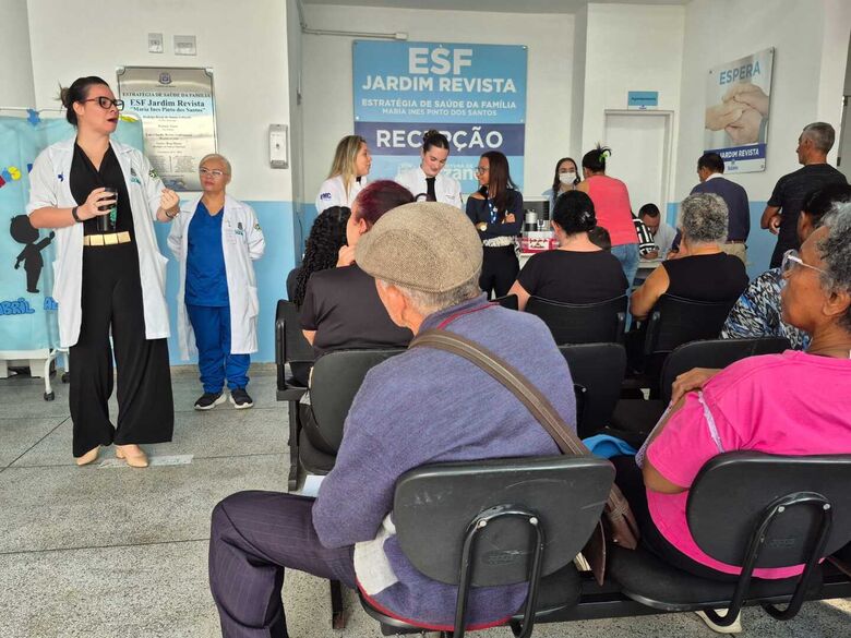 Saúde realiza atividades de prevenção ao diabetes e de combate à violência contra idosos