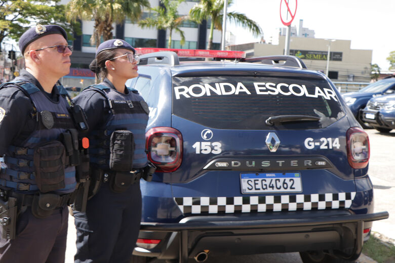 Ronda escolar garante proteção para os estudantes nas unidades escolares